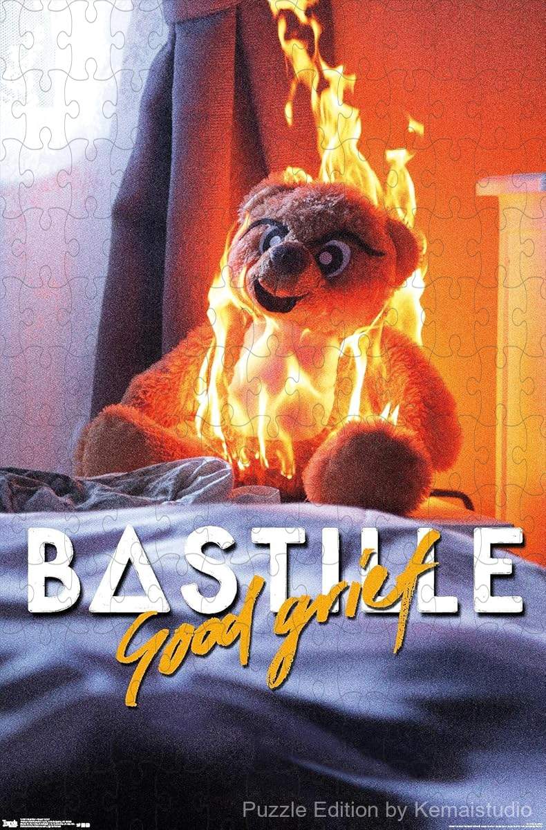 A surreal and emotional visual tribute to Bastille's Good Grief aesthetic