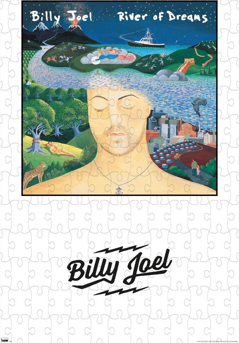 A dreamy and colorful puzzle from the River of Dreams album, perfect for collectors and decor