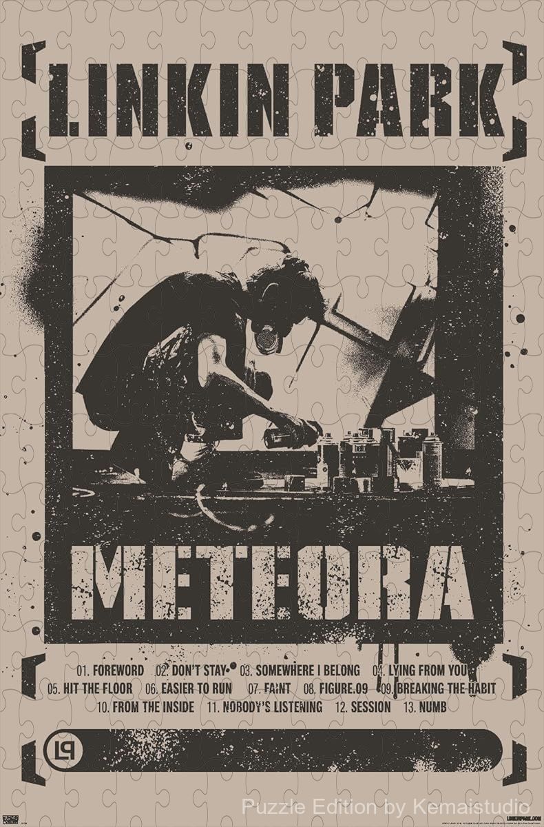 A gritty and immersive puzzle inspired by Linkin Park's ¡°Meteora¡±, perfect for fans of modern alt rock