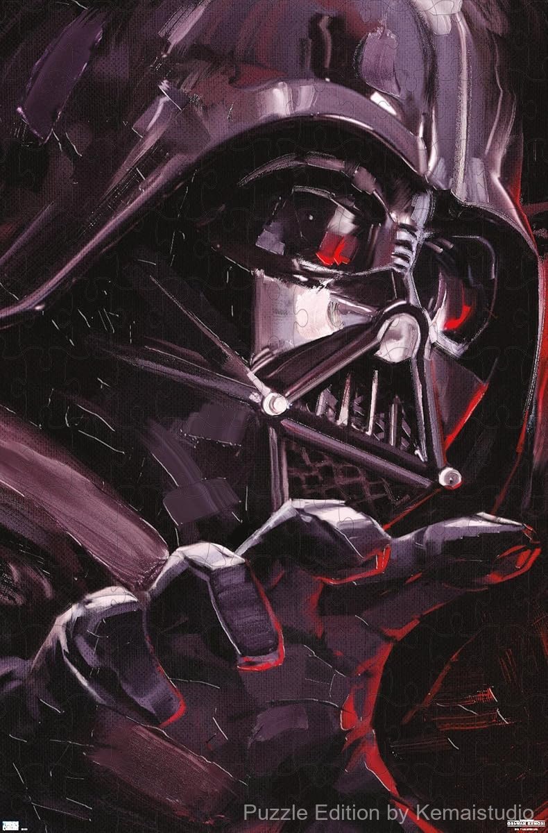 Darth Vader looms large in a dramatic portrait from Obi-Wan Kenobi