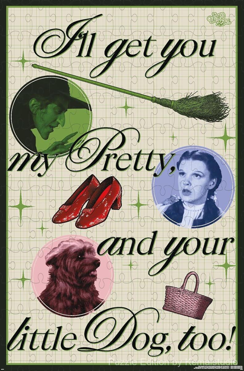 Classic Wicked Witch from The Wizard of Oz in iconic pose