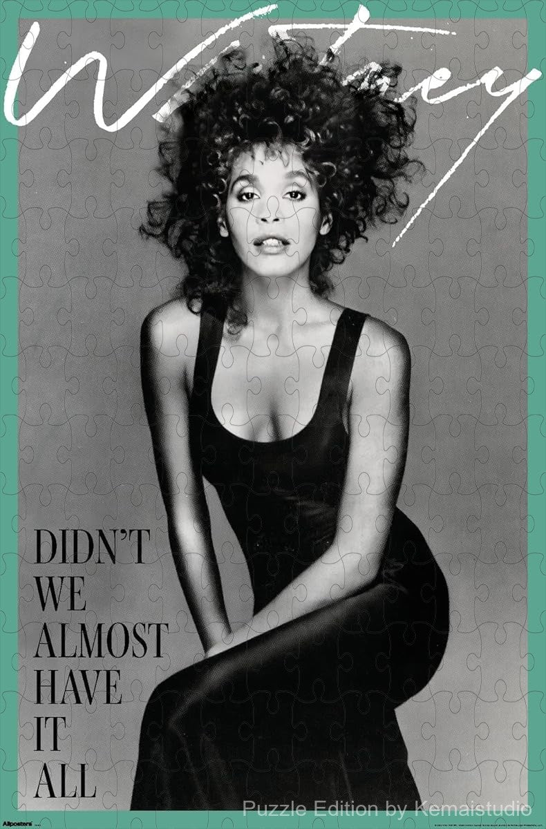 A joyful puzzle inspired by Whitney Houston's timeless hit, great for music and decor