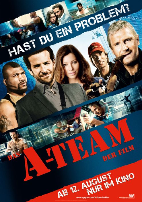 1000 piece jigsaw puzzle for the movie poster: The A-Team (2010) ver14