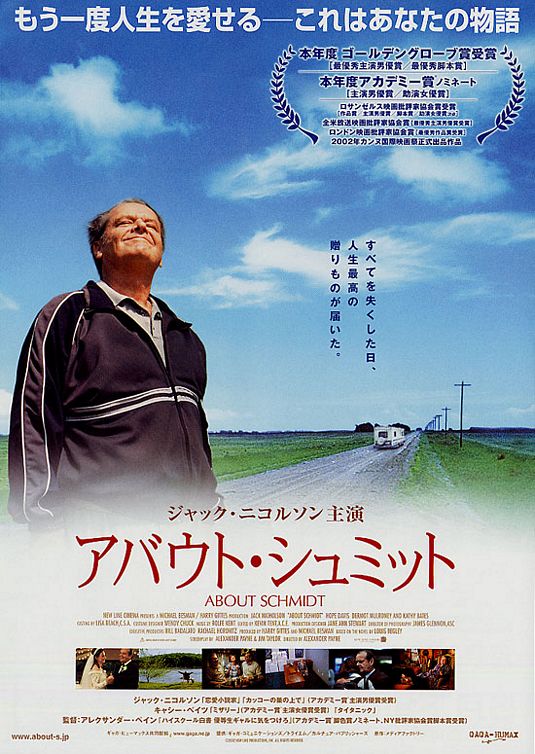 the movie poster: About Schmidt (2002) ver4