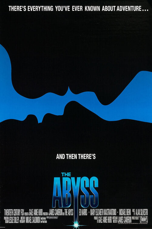 the movie poster: The Abyss (1989) ver2