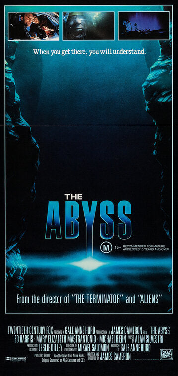 the movie poster: The Abyss (1989) ver3