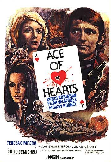 the movie poster: Ace of Hearts (1975)