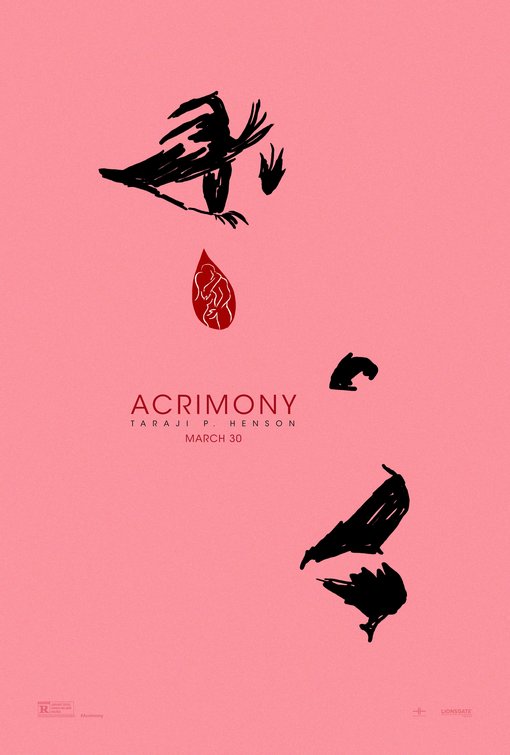 1000 piece jigsaw puzzle for the movie poster: Acrimony (2018)