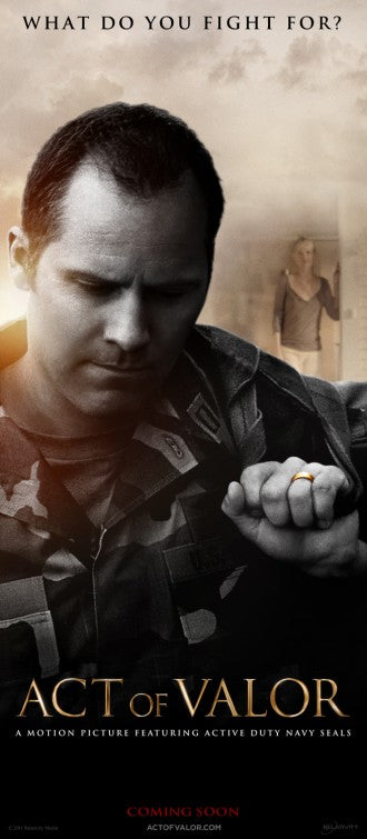 1000 piece jigsaw puzzle for the movie poster: Act of Valor (2012) ver8