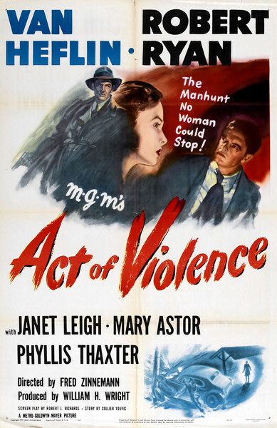 the movie poster: Act of Violence (1948) ver2