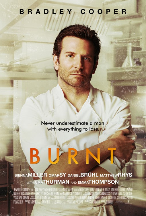1000 piece jigsaw puzzle for the movie poster: Burnt (2015) ver2