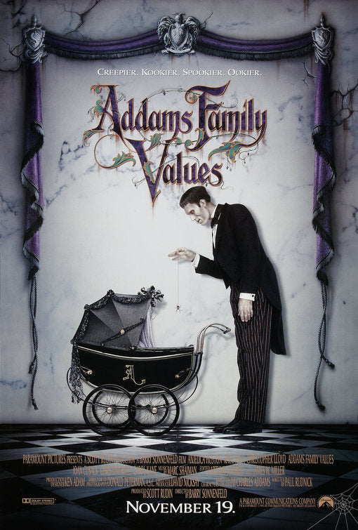 the movie poster: Addams Family Values (1993) ver1