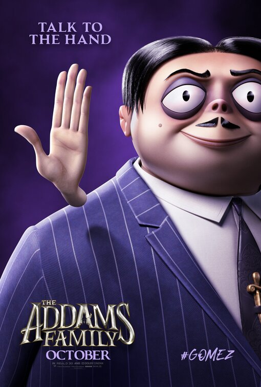1000 piece jigsaw puzzle for the movie poster: The Addams Family (2019) ver3