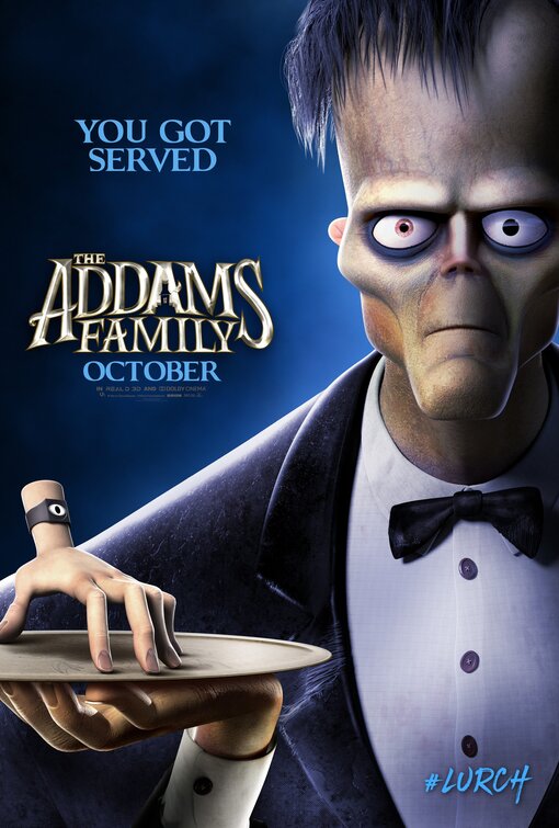 1000 piece jigsaw puzzle for the movie poster: The Addams Family (2019) ver6