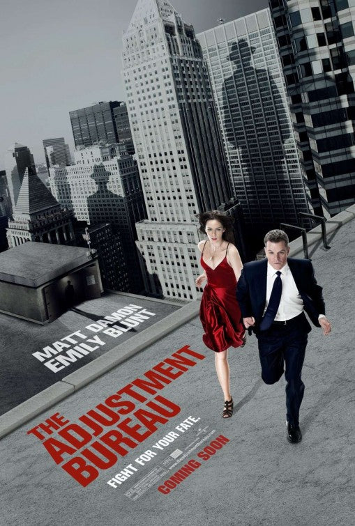 1000 piece jigsaw puzzle for the movie poster: The Adjustment Bureau (2011)