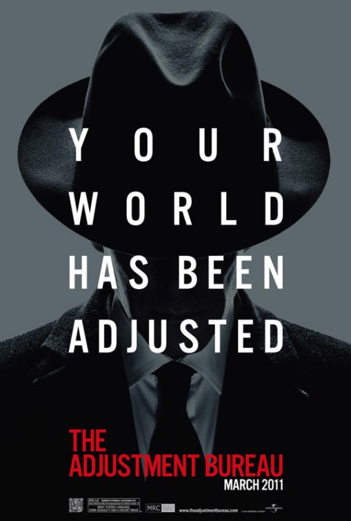 1000 piece jigsaw puzzle for the movie poster: The Adjustment Bureau (2011) ver4