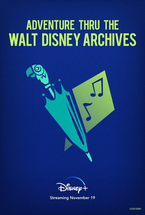 1000 piece jigsaw puzzle for the movie poster: Adventure Thru the Walt Disney Archives (2020) ver3