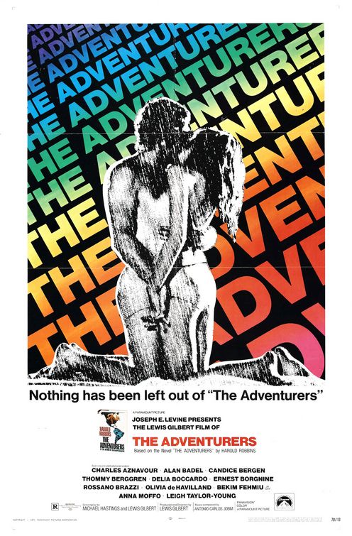 the movie poster: The Adventurers (1970)