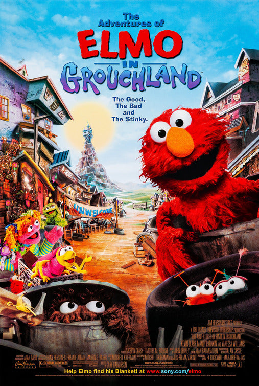 the movie poster: The Adventures of Elmo in Grouchland (1999)
