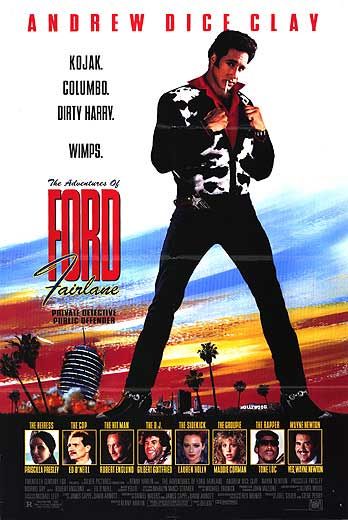the movie poster: The Adventures of Ford Fairlane (1990) ver2