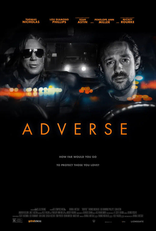 1000 piece jigsaw puzzle for the movie poster: Adverse (2021)