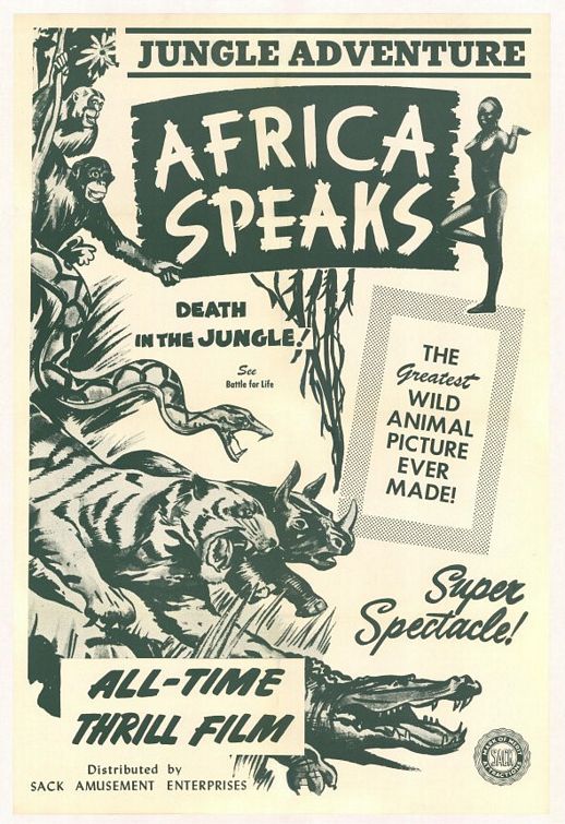 the movie poster: Africa Speaks (1930) ver2
