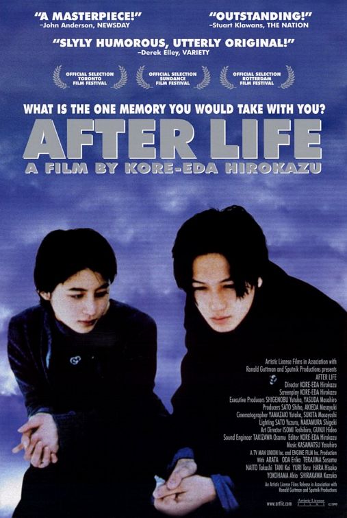 the movie poster: After Life (1999)