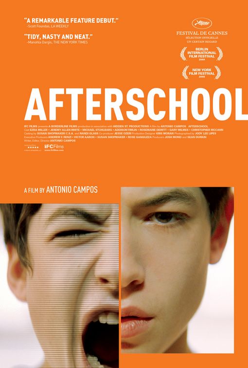 1000 piece jigsaw puzzle for the movie poster: Afterschool (2009)