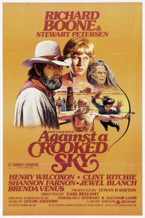 the movie poster: Against a Crooked Sky (1975)