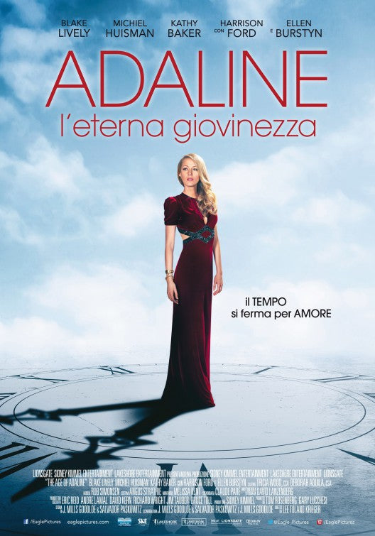 1000 piece jigsaw puzzle for the movie poster: The Age of Adaline (2015) ver12