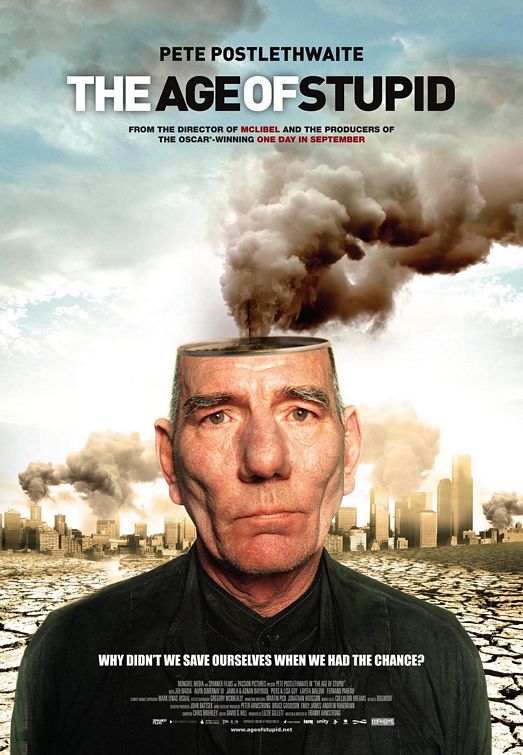 1000 piece jigsaw puzzle for the movie poster: The Age of Stupid (2009) ver2