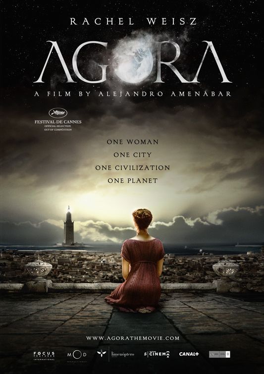1000 piece jigsaw puzzle for the movie poster: Agora (2010)