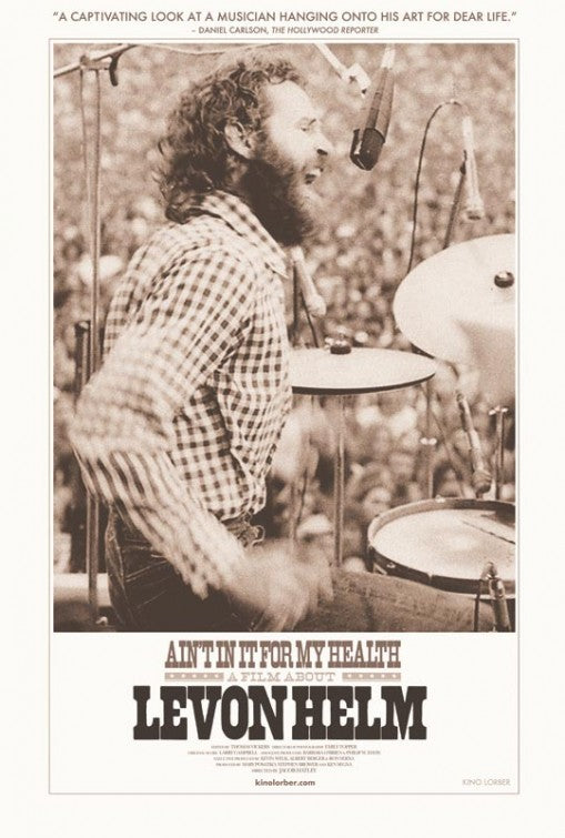 1000 piece jigsaw puzzle for the movie poster: Ain't in It for My Health: A Film About Levon Helm (2013)