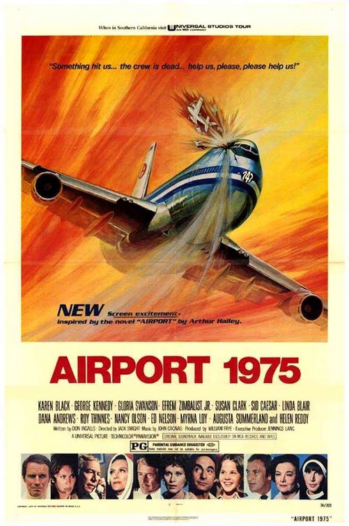 the movie poster: Airport 1975 (1974)