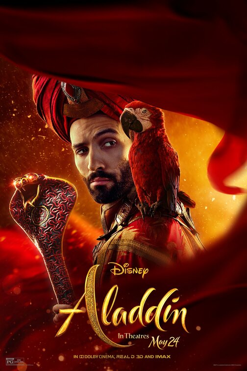 1000 piece jigsaw puzzle for the movie poster: Aladdin (2019) ver11