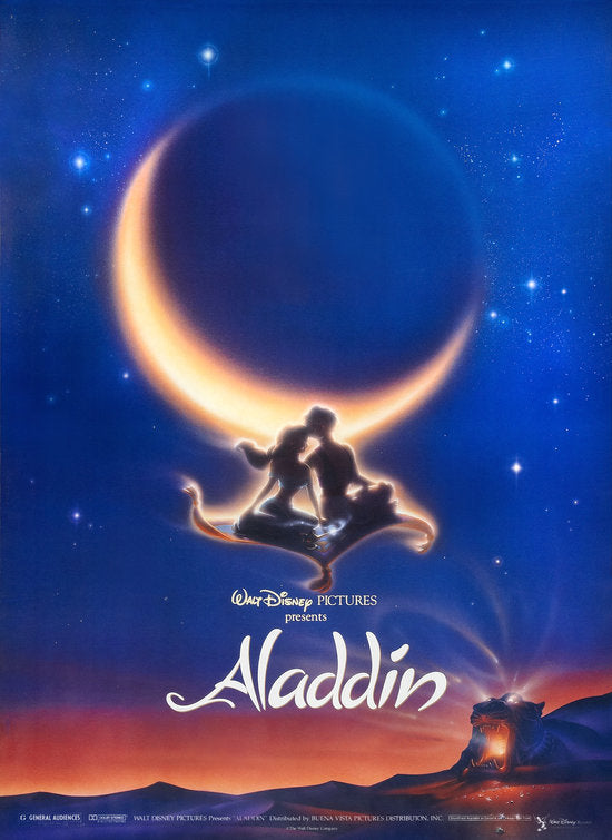 the movie poster: Aladdin (1992) ver6