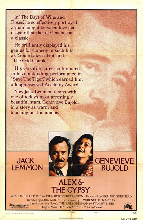 the movie poster: Alex & the Gypsy (1976)