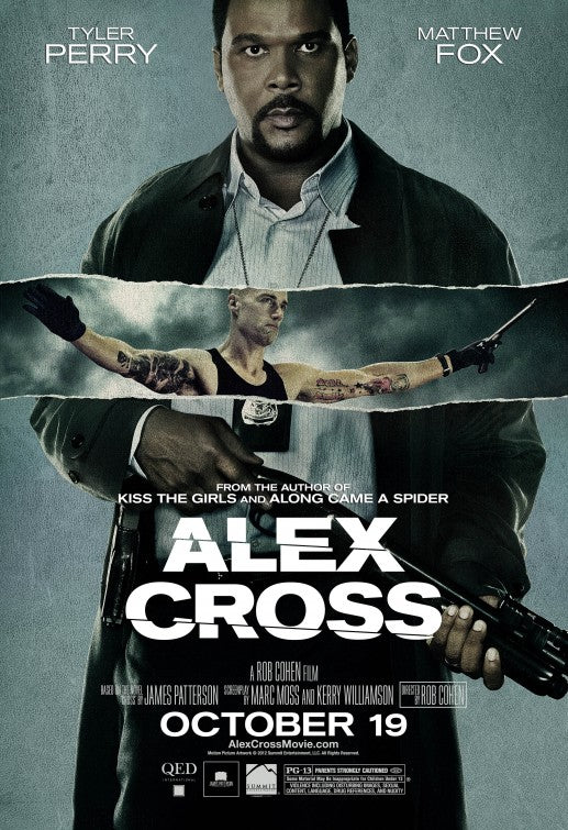 1000 piece jigsaw puzzle for the movie poster: Alex Cross (2012) ver4