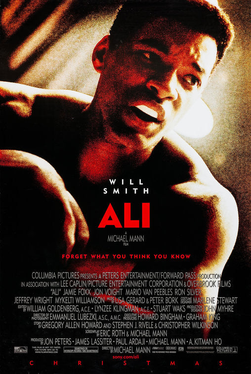 the movie poster: Ali (2001)