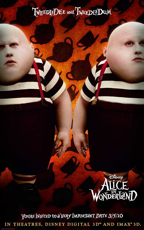 1000 piece jigsaw puzzle for the movie poster: Alice in Wonderland (2010) ver8