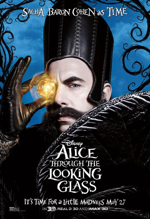 1000 piece jigsaw puzzle for the movie poster: Alice Through the Looking Glass (2016) ver11