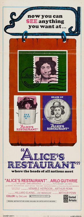 1000 piece jigsaw puzzle for the movie poster: Alice's Restaurant (1969) ver2
