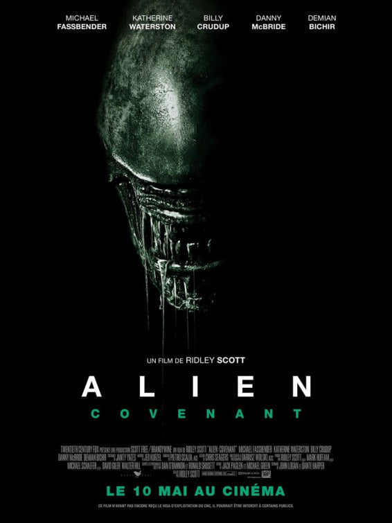1000 piece jigsaw puzzle for the movie poster: Alien: Covenant (2017) ver13