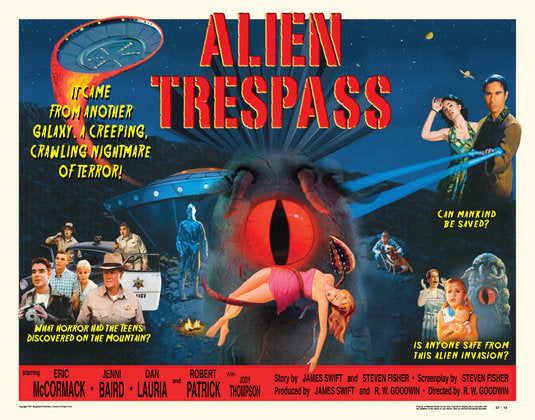 the movie poster: Alien Trespass (2009) ver4