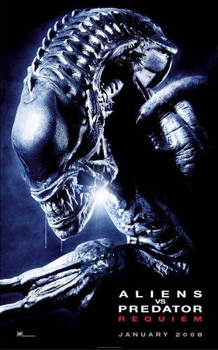the movie poster: Aliens vs. Predator: Requiem (2007) ver2
