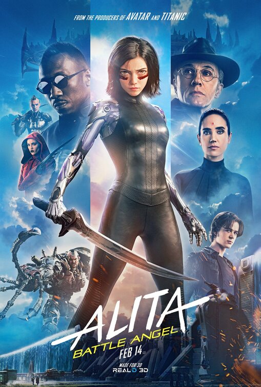1000 piece jigsaw puzzle for the movie poster: Alita: Battle Angel (2019) ver17