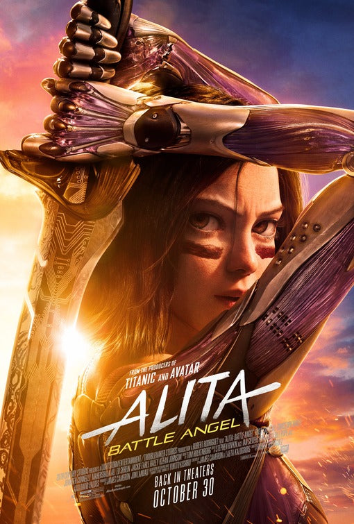 1000 piece jigsaw puzzle for the movie poster: Alita: Battle Angel (2019) ver31