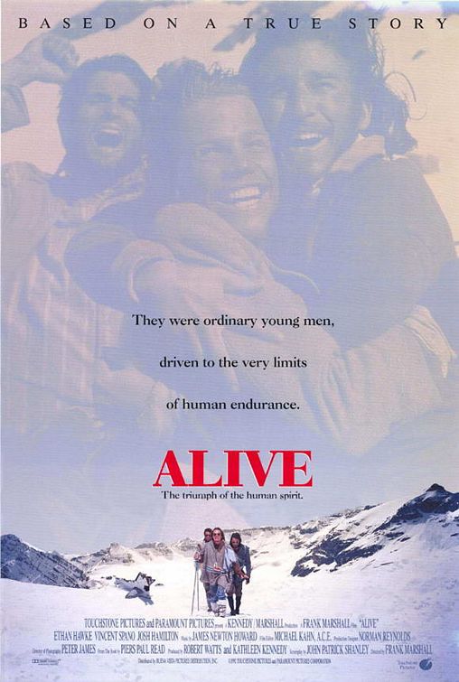 the movie poster: Alive (1993)