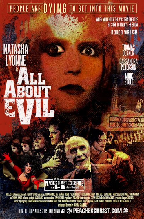 1000 piece jigsaw puzzle for the movie poster: All About Evil (2010)