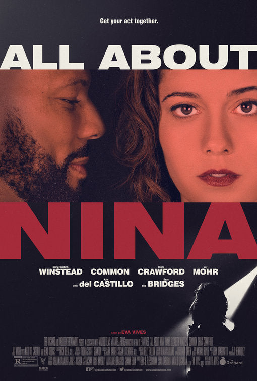 1000 piece jigsaw puzzle for the movie poster: All About Nina (2018)